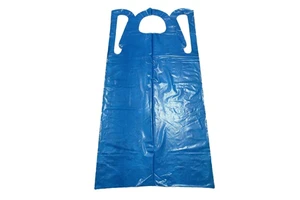Disposable High-density Polyethylene Cleanroom Use Blue Apron with 99% Filter Efficiency and CE Certification