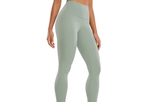 Best Quality Customized Women's Compression Leggings Mid Waist Comfortable Stylish Streetwear Cotton/Bamboo Breathable