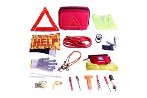 Factory Price Car Accessories Secure Emergency Tool Kit Survival Kit Backpack Fast Delivery Safety Kits for Cars