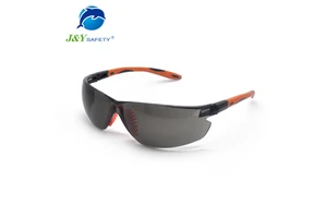 High Quality Safety Goggles Factory Price Polycarbonate Lens Black Protective Eye Designer Safety Glasses
