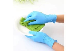 Disposable Blended Nitrile Gloves