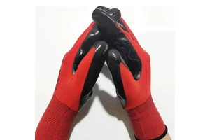 GLBZ006 Anti-Cut Safety Work Cut Resistant Gloves With PU Coated Palm For Industry