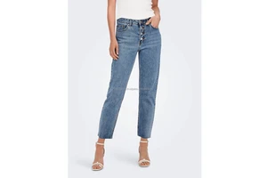Ladies Women's Pants Jeans Women Denim Fabric Skinny Ladies Sexy Women's Pants Style Blue Color Leg Button Fly Jeans