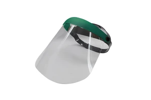 Face Cover Shield Against Impact & Splash Adjustable Headband Lightweight Reusable Design