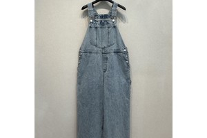 American Street Boyfriend Style Overalls Loose Casual Denim Jumpsuits for Women