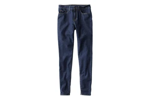 Women's High Rise Skinny Leg Denim Jeans Casual Slim Stretch Pants Street Vintage Jeans Distressed Wash Winter Wear For Ladies