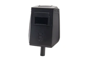 Black PP Face Protective Welding Shield-Rectangular Handheld Welder Mask
