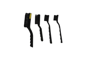 ESD Industrial Cleaning Dust Free Black Plastic Cleanroom Brushes ESD Safe Antistatic Brush