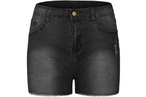 Wholesale Women Cotton Denim Shorts Breathable Outdoor Summer Casual Jeans Shorts Fashionable Streetwear Women's Shorts