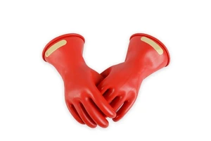 Class 4 35KV High Voltage Live Operation Safety Gloves Heavy Duty Rubber Anti Impact Insulated Gloves