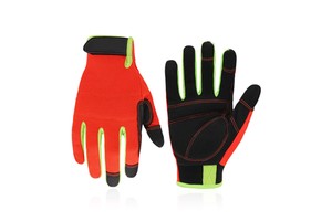 Hot Sale Anti-Shock Anti-Impact Leather Mechanical Gloves Stab-Proof Fire Rescue Miners Mining Safety Cuff Anti-Cut Gloves