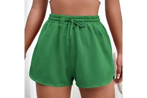 Stylish Hot Casual Women's Denim Shorts Spandex/Polyester High Elastic Waist Eco-Friendly for Wash Summer Sports