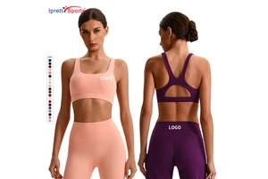2026 Women Sexy Backless Sports Bra Breathable Yoga Bra with Padded Support Underwear for Gym Clothes Fitness