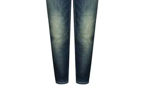 Wholesale Price Men's Denim Jeans High Waist Straight Fit Casual Spring Washed Cotton Lightweight Customized Color & Size
