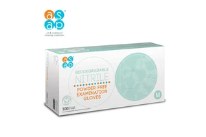 ASAP Disposable Powder-Free Nitrile Examination Gloves High Risk Hand Protection Safety Gloves