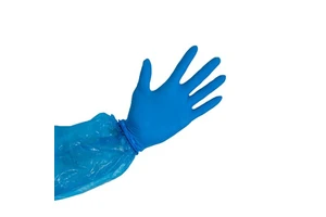 Hot Sale Disposable PE Oversleeve Protective Plastic Safety Gloves