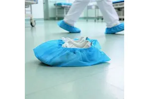 Wholesale Custom Good Quality Medical Protective Disposable Shoes Cover Medical Disposable Non Woven Shoe Protector in Stock