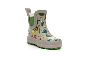 Factory OEM ODM Kids Chelsea Rubber Ankle Rain Boots Waterproof Slip On Toddler Short Wellies Anti Slip Outdoor Play Footwear