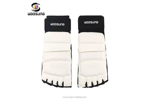 Wholesale Woosung Custom Logo Taekwondo Foot Guard Protector High Quality Martial Arts Equipment