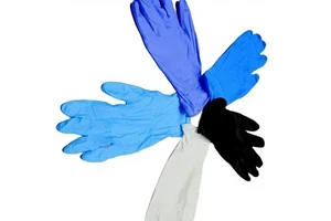100PCS/Box Nitrile Disposable Safety Gloves Latex Free Oil-Resistant Waterproof Clear Powder Free 4MIL Food Grade CE Certified