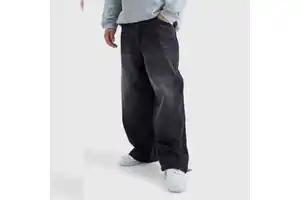 Custom Plus Size Men's Overalls Regular Fit 100% Cotton Jeans