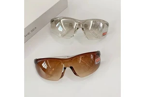 Unisex Protective Spatter Proof Safety Sand Proof Goggles Eye Protection Protective Eye Covering Outdoor Windproof Sunglasses