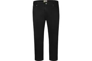 Custom Men's High Quality Black Straight Fit Denim Jeans Plus Size Autumn Summer Breathable Fashionable Pants Knitted Weaving