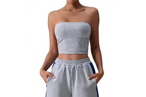 Spring Summer Women's High Support Shockproof Backless Yoga Tank Top Sexy Push-Up Fitness Sports Bra