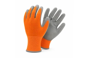Super Grip PU Palm Coated Safety Gloves Non-slip Seamless Knit Work Gloves for Construction Plumbing Maintenance