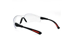 Working Glasses UV400 Protection Mirror Anti-Fog Anti-Impact Lab Polycarbonate Lenses OEM Silicone Frame Chemical Safety Eyewear