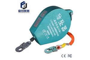 Fall Protection Personal Fall Arrestor High Quality Multi-Length Vertical Lifeline Portable Alloy Steel Spray Painted 90 Shorea