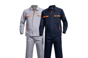 Factory Supply Cleanroom Workers Anti Static Workwear Durable Safety Work Uniform For Electronic Factory Workshop Overalls