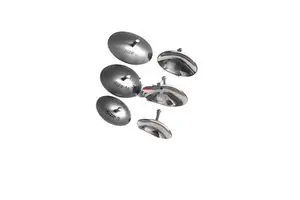 Corneal Eye Shield 6Pcs Stainless Steel Ophthalmic Protective Surgical Instrument Hospital Grade OEM Small Medium Large Pair