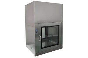 Dynamic New Electronic Interlock Stainless Steel Pass Box Cleanroom Equipment for Air Cleaning