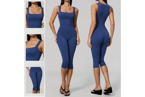 Sportswear Wholesale Hot Sale Female Fitness Tight Sports Bodysuit Custom Logo One Piece Fitness Yoga Jumpsuit