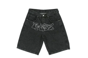 OEM Custom Men's Denim Shorts Lightweight Stretchable Design for Summer Streetwear Fashion Eco-Friendly Casual Style Short