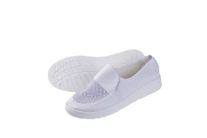 New Design Quality High Cut Safety Shocked Even Shoe Cover with Conductive Strip Esd Pvc Shoes