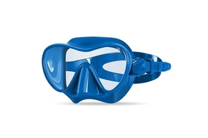 Low Volume Soft Silicone Diving Mask Swimming Sports Freediving Goggles Full Dry Breathing Clear Tempered Glass For Adult