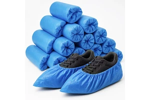good quality thickness disposable CPE overshoe plastic boots cover protective shoe cover for industry factory
