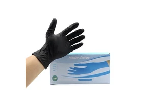 CR OEM Factory Private Label Chemical Resistant Nitrile Gloves