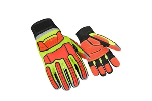 Hot Sale Fireman Emergency Rescue Gloves Customized Fireproof Firefighting Heavy Duty Cut Resistant Safety Gloves