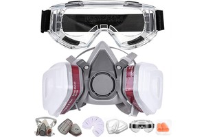 Protective Reusable Safety Goggles Half-face Masks for Shipbuilding Industry
