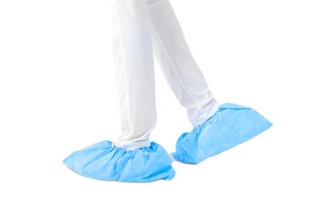 Haixin Shoe Covers Automatic Shoe Cover Non slip Overshoes Disposable pp Pe Safety Shoe Cover Medical Consumables Overshoes