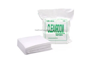 Disposable 6x6inch 56gsm Industrial Cleaning Non Woven Cleanroom Wipe Cloth Lint Free Safety Product