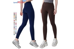 Power Stretchy High Waist Yoga Pants Leggings for Women Running Fitness Training Push up Scrunch Butt Gym Workout Leggings