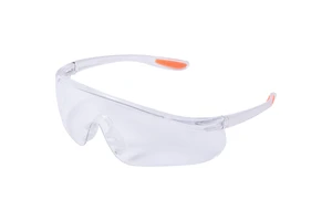 Lightweight Eyes Protection Anti Scratch Dust-proof Safety Goggles With Clear and Gray Lens for Workers