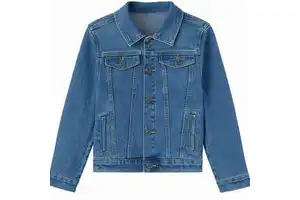 Top Selling High Quality Streetwear Windproof Acid Wash Denim Jacket for Men