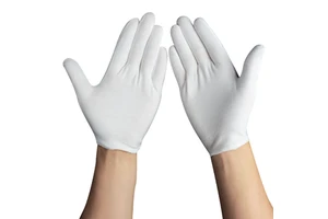 Industrial Wholesale Safety Gloves Pure Cotton Anti-Fingerprint Gloves for Working and Packaging Customizable Safety Gear