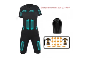 Professional Gym Smart Pulse Training Suit, Wireless Intelligent Fitness Activewear