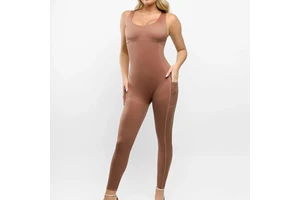 Women Sportswear High Elastic One Piece Bodysuit Custom Tight Sports Jumpsuit Workout Long Yoga Jumpsuit for Women Yoga Wear